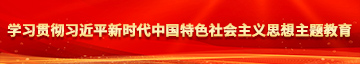 被爆操逼好爽视频学习贯彻习近平新时代中国特色社会主义思想主题教育